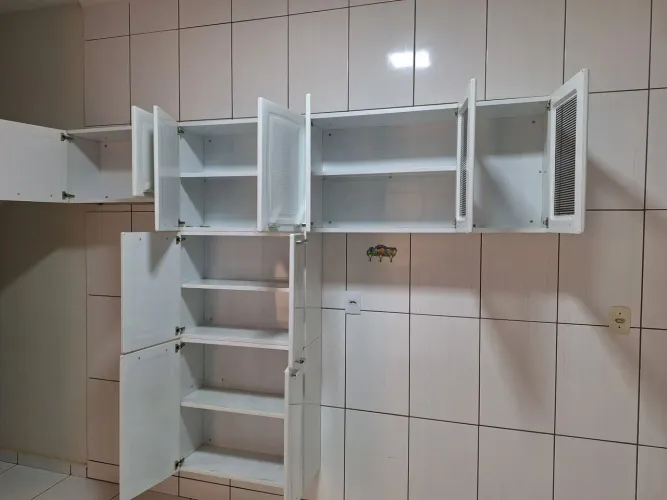 Armário de cozinha em aço