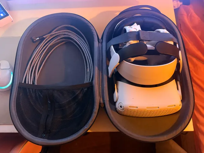 Oculus VR Quest 2 128 GB + Acessórios (Leia a descrição completa)