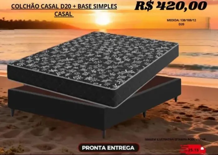 Cama Box Casal D20