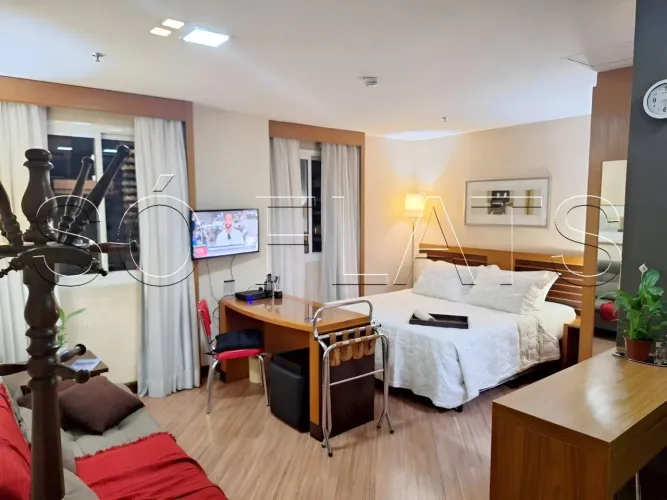 Wyndham São Paulo Paulista, flat disponível para locação contendo 29m², 1 dormitório e 1 v
