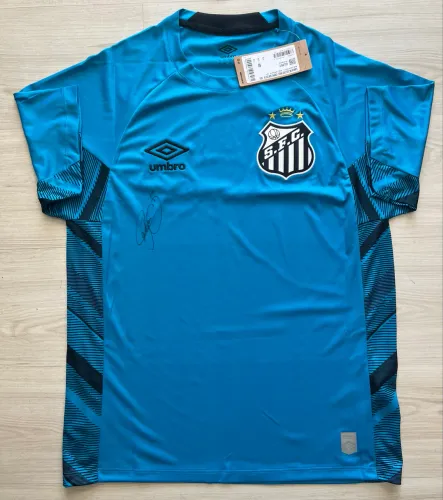 Camisa do santos autografada por Neymar jr 