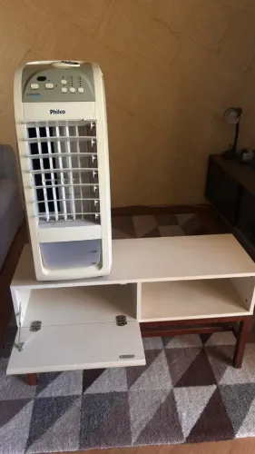 Rack TOK STOK EM MADEIRA + UMIDICADOR VENTILADOR PHILCO