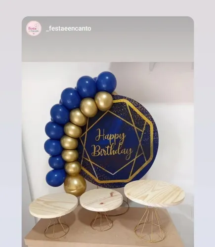 Itens de mini festa pra vender