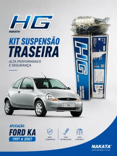 OFERTA: Kit suspensão ford ka 1997/2007