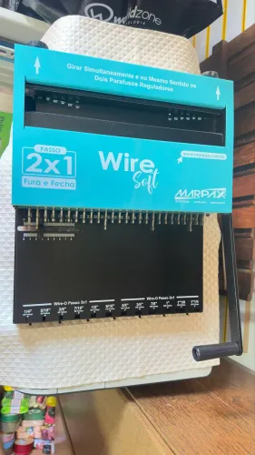 Encadernadora Wire-O 2x1 Marpax