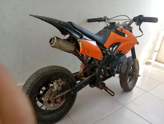 Mini moto de trilha 