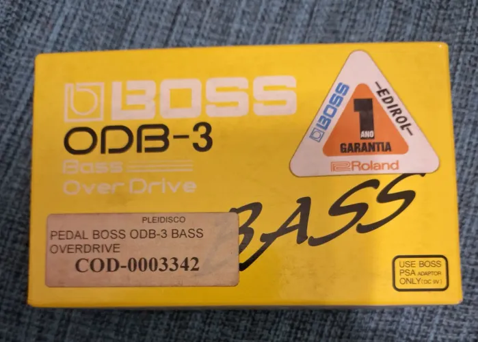 Pedal Boss ODB-3 Bass OverDrive para Contrabaixo - Com Caixa Original