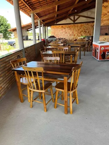 Conjuntos Torneados para Restaurantes Residências Pizzarias a quantidade que você precisar
