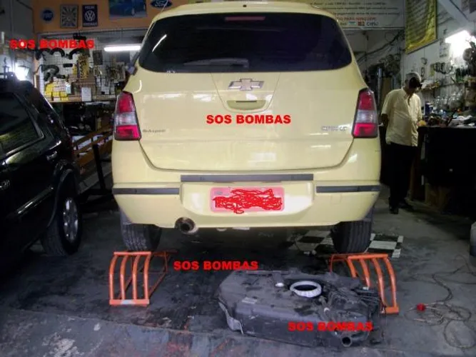 Troca bomba combustivel refil gm spin cobalt 1.4 / 1.8 trocado
