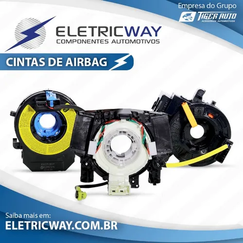 Cinta Fita Air Bag P/ Honda Fiat Ford Hyundai Kia Nissan Vw Toyota Etc