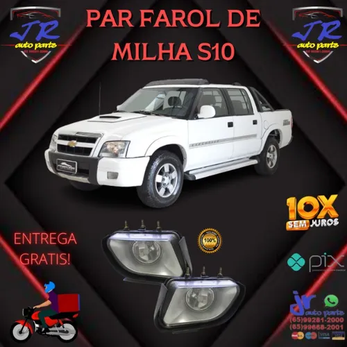 Par Farol de Milha S10 2010