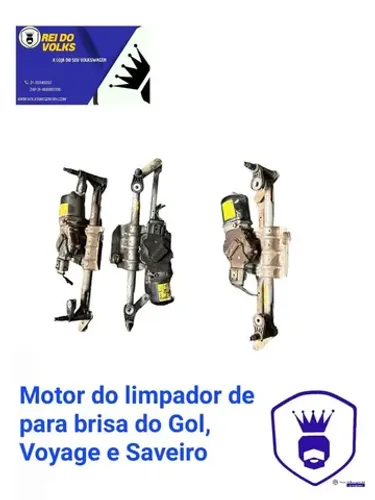 Motor limpador Gol, Voyage e Saveiro
