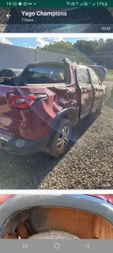 Sucata fiat toro
