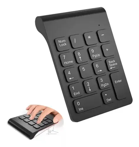 Mini Teclado Numérico Com Fio Usb Calculadora P/ Pc Notebook