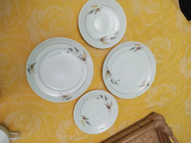 Jogo de Chá porcelana Schmidt