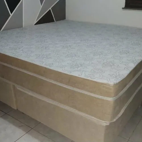 Cama box 2m por 2m super king extra luxo