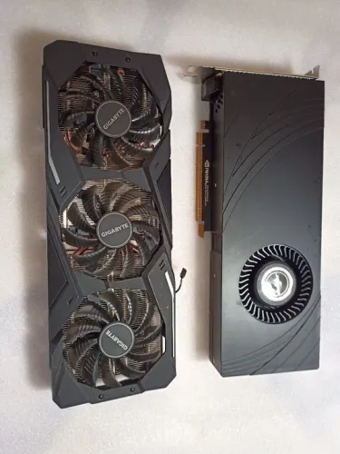 Placa de vídeo NVidia RTX 2080Ti 11Gb+ Cooler Gigabyte novo 