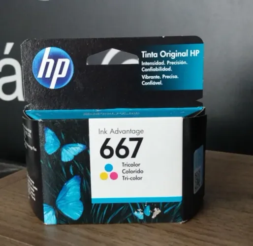 Cartucho Original HP 667 Color