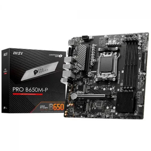 Placa Mãe AM5 B650 DDR5 MSI PRO 1 Ano de Garantia + (Garantia Fabricante) - WZetta