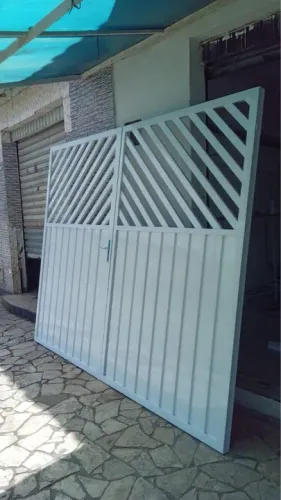 Compre seu portão em alumínio e parcele sem juros no cartão