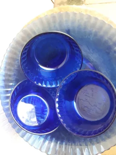 Jogo de sobremesa azul