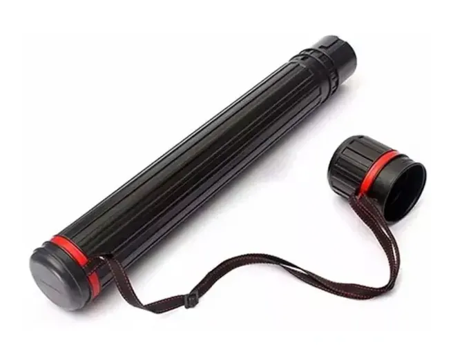 Tubo Telescópico Porta Mapas E Projetos Ajustável Rhamos e brito