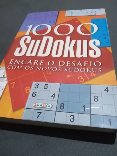 1000 sudokus encare o desafio com os novos sudokos