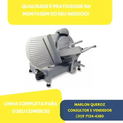Cortador de Frios Palladium 25CM Novo