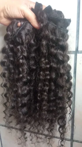 Tic tac cabelo humano cacheado