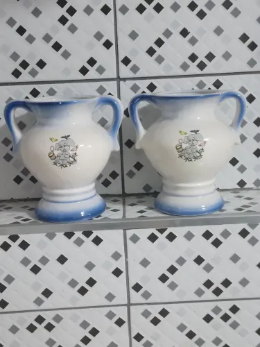 Lindos Vasos Decorativos de Porcelana