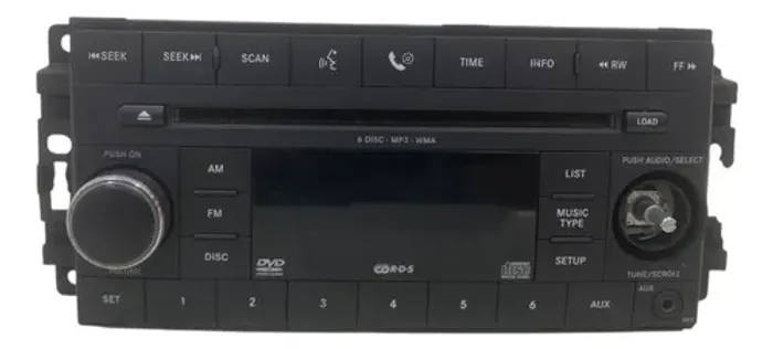 Rádio Dodge Journey 2010 05064921ag  C/detalhe