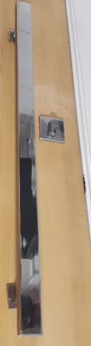 Puxador Duplo Aço Inox 50cm
