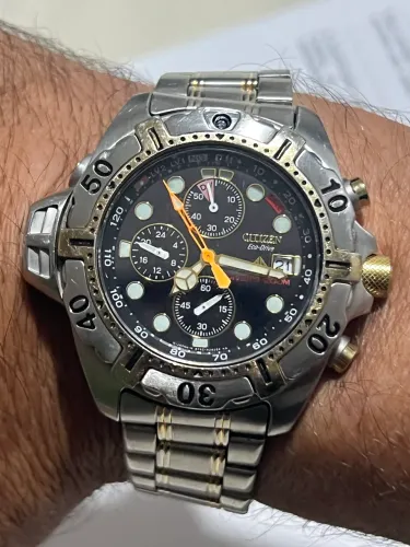 Relógio Citizen Aqualand Eco-Drive B741