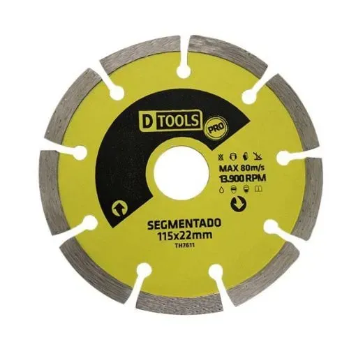disco diamantado segmentado 115x222 Dtools