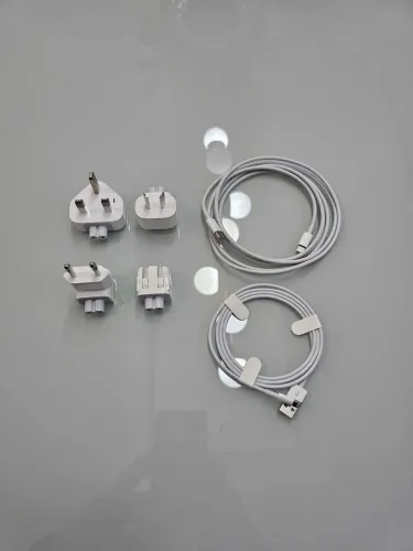 Super Kit - Cabos Originais Apple + Adaptadores Viagem Originais
