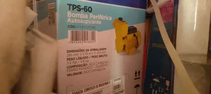 Bomba Periférica Autoaspirante TPS-60