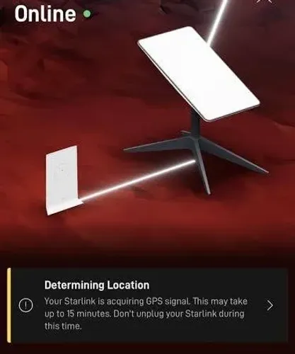 Starlink reparo 