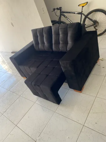 Sofá retratil luxo (entrega gratis)