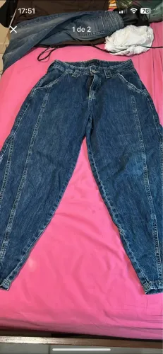 calça baggy feminina