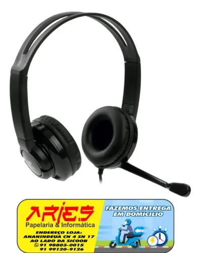 FONE COM MICROFONE PC NOTE C3TECH PH-120BK