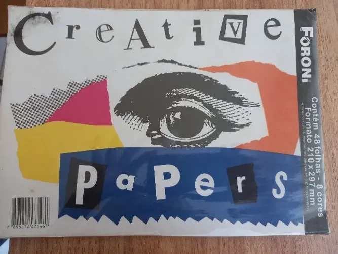 Papel dobradura creative papers 48 fls A4