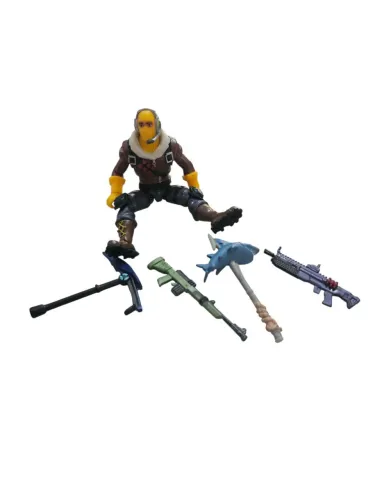 Boneco fortine figura de ação raptor colecionável