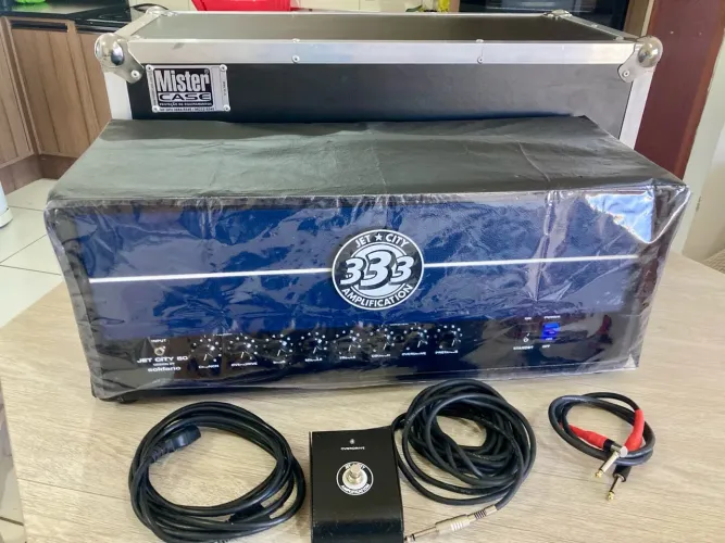 Amplificador Valvulado Jet City by Soldano JCA50H Case e Capa