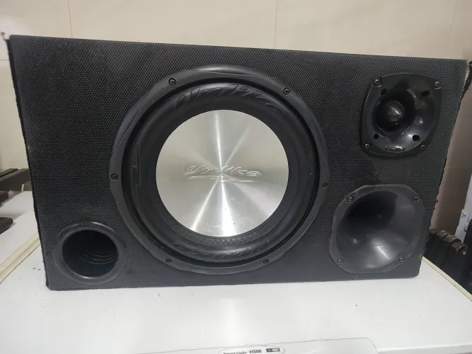 Caixa trio automotivo+ potência 