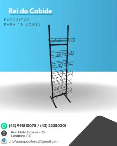 EXPOSITOR PARA 16 BONÉS