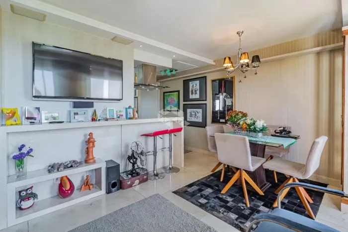 Apartamento MOBILIADO 3 dormitórios/Quartos com 2 vagas. Zona Norte. Próximo Arena Grêmio.
