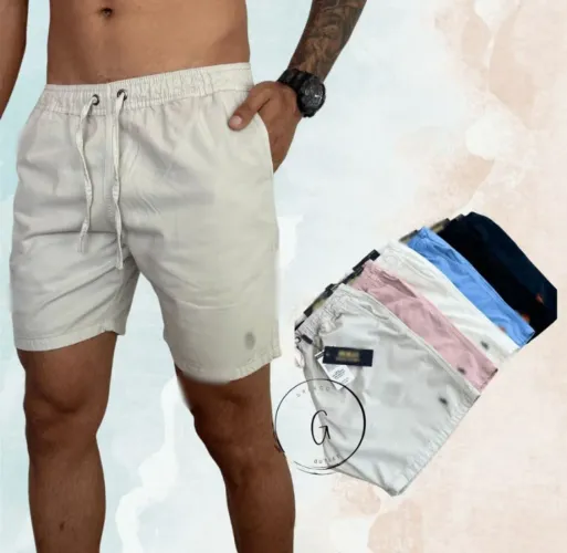 Short masculino sarja mauricinho