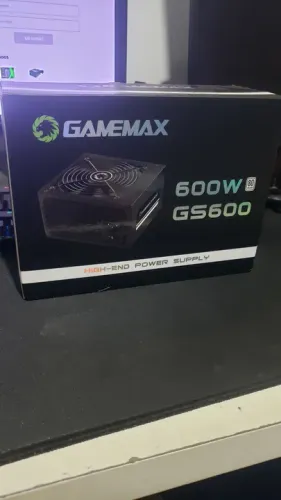 Fonte Gamemax GS600 600W - Nova