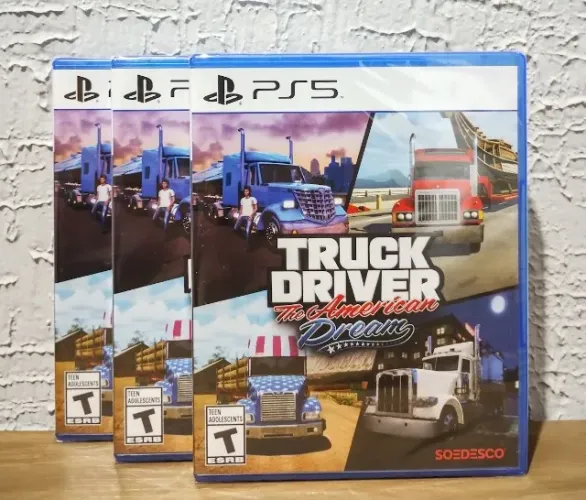 (Lacrado) Truck Driver The American Dream Ps5 (Aceitamos jogo usado como pagamento)