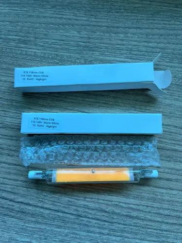 Lâmpada modelo R7S 30w 118mm